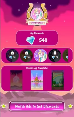 Talking Unicorn (Chat) android App screenshot 4